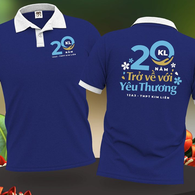 In áo thun, áo polo, đồng phục
